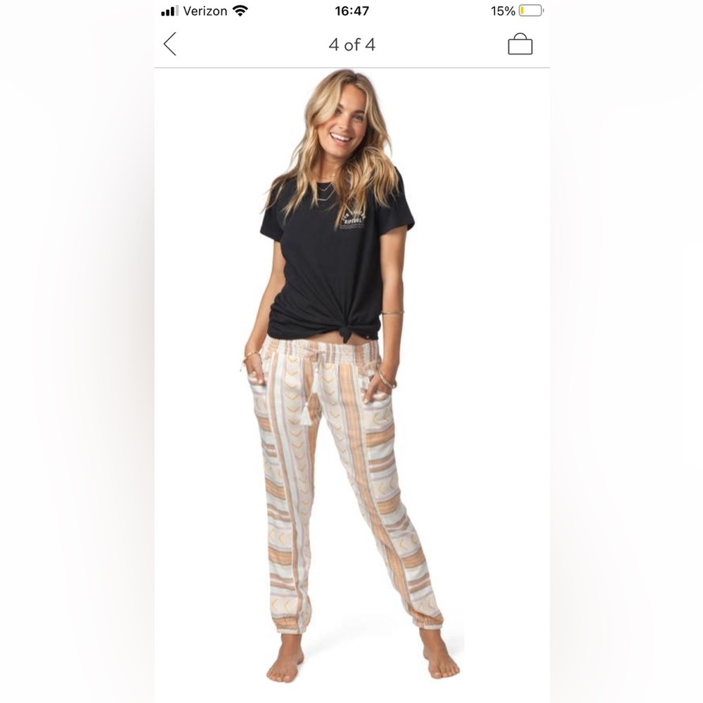 Rip curl lightweight beach pants
